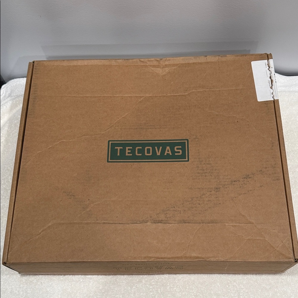 Tecovas Cognac Leather Medium Weekender Duffel Bag - NWT